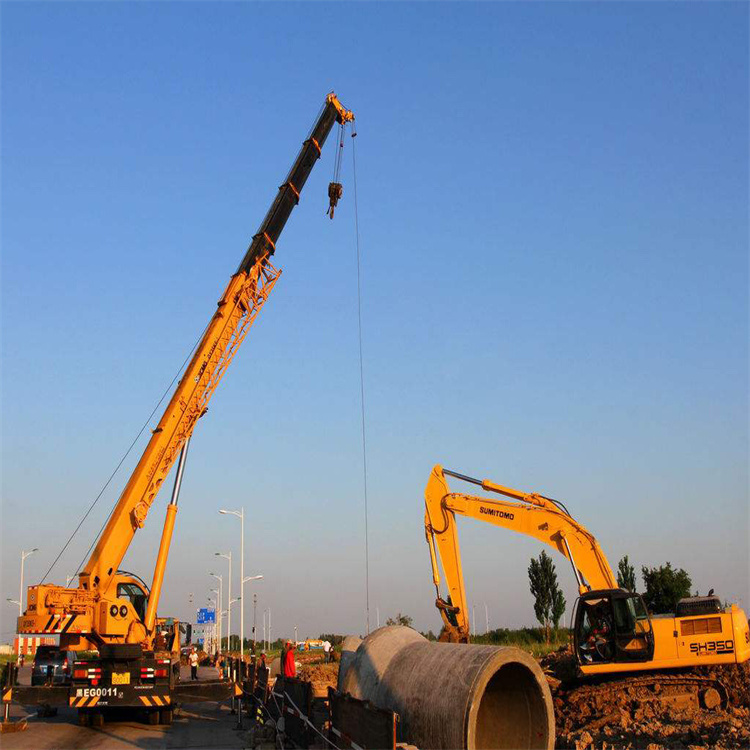 莱城25吨吊车吊8吨,最远吊多少米